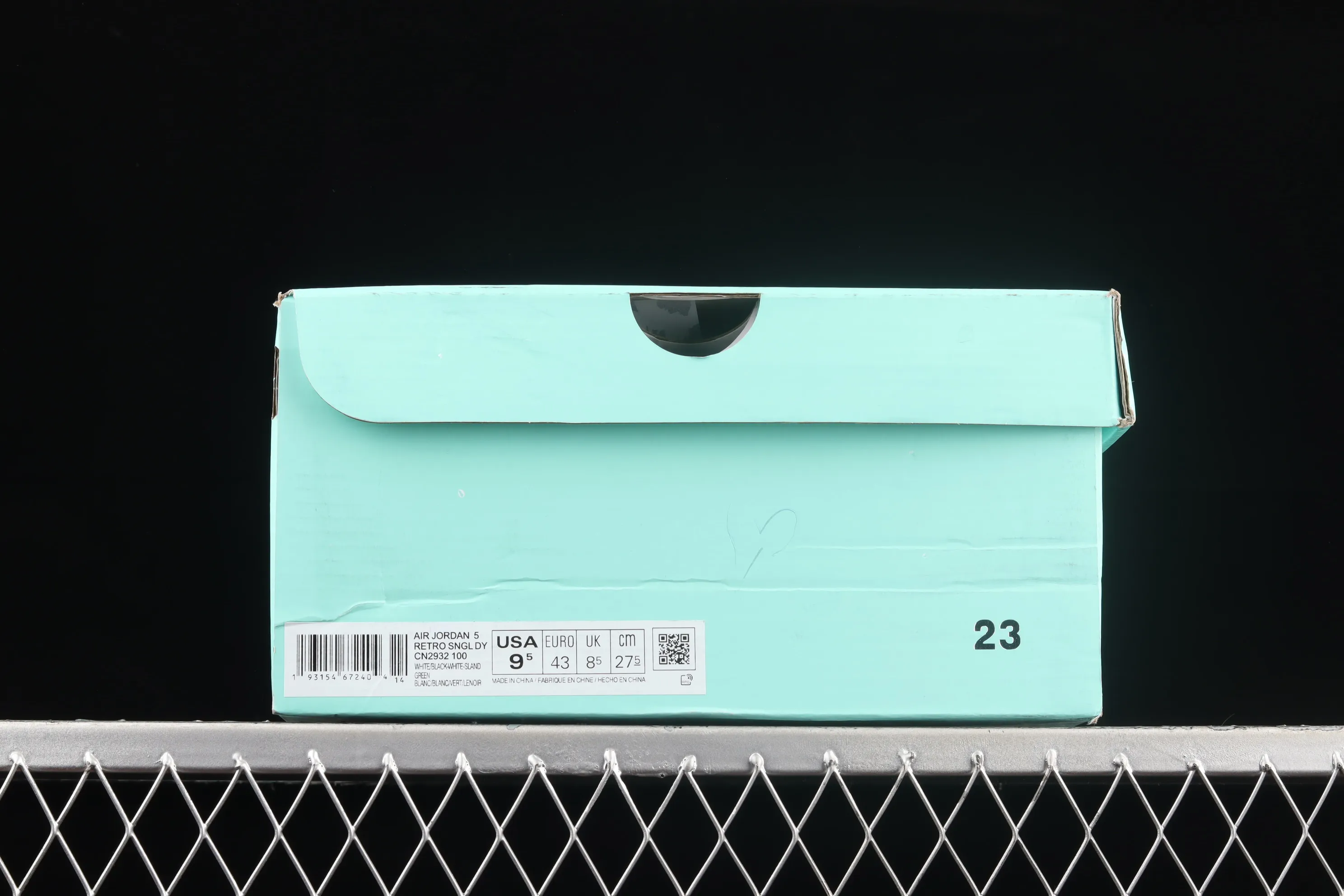 All categories Air Jordan Jordan series basketball shoes Air Jordan 5 G version Air Jordan 5 "Island Green" AJ5 Joe 5 Snow Leopard 3M Reflective Guo Ailun's same style CN2932-100